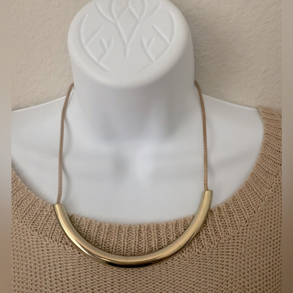 Chic Gold-Tone Necklace